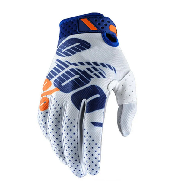 100% glove -- white & blue