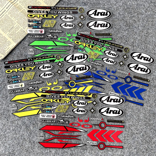 90s Moto Sticker Sheet