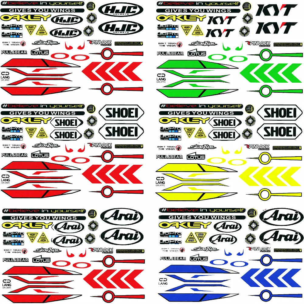 90s Moto Sticker Sheet